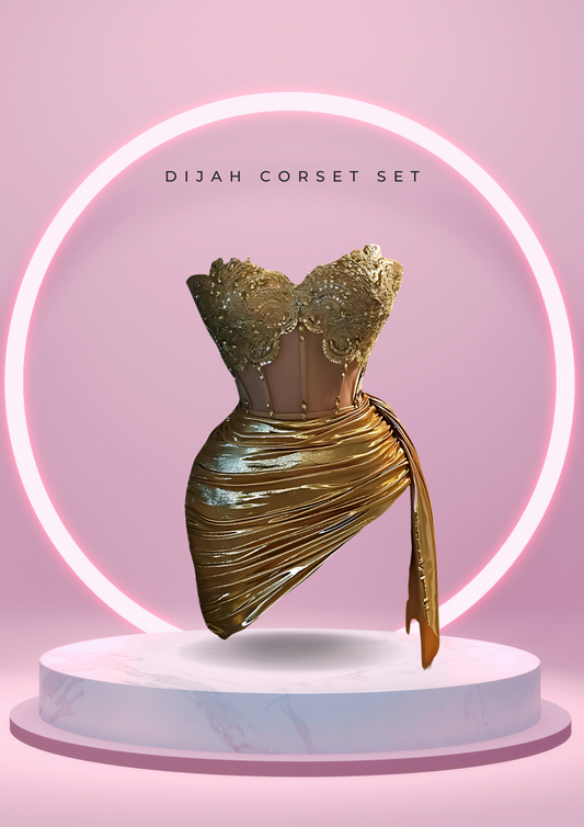 Dijah Corset Set