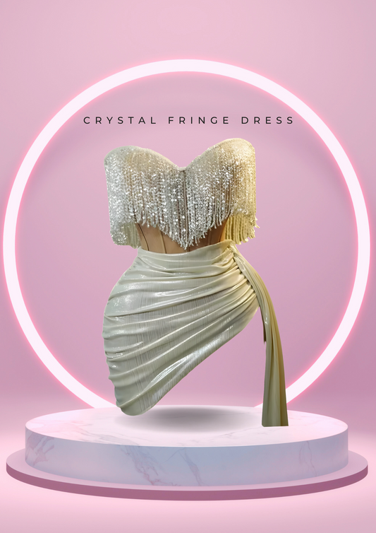 Crystal Fringe Dress